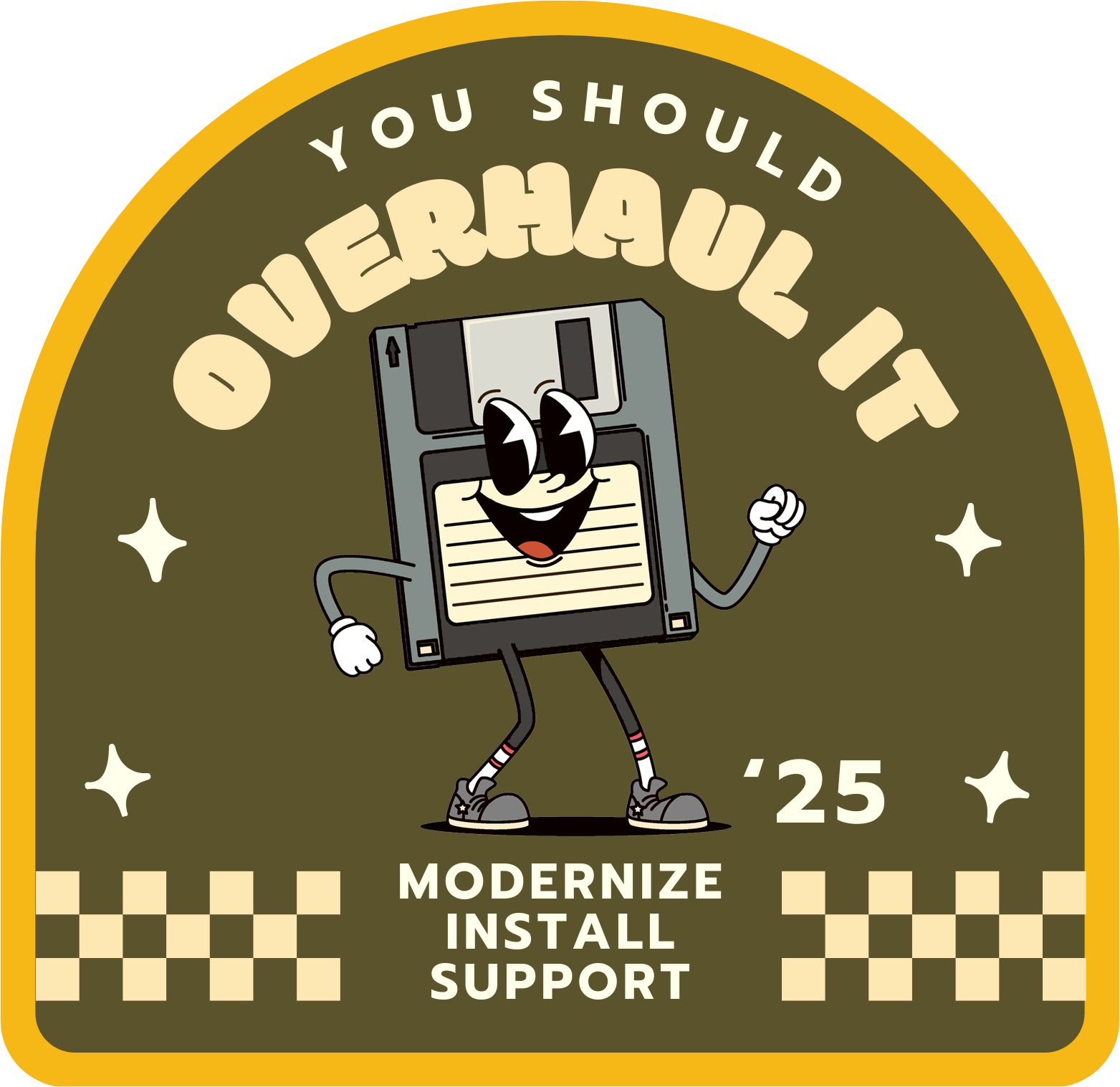 Overhaul IT Mascot